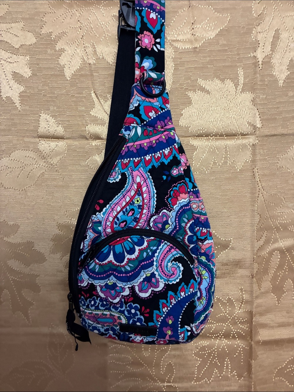 Vera Bradley Multicolor Paisley Sling Crossbody Bag